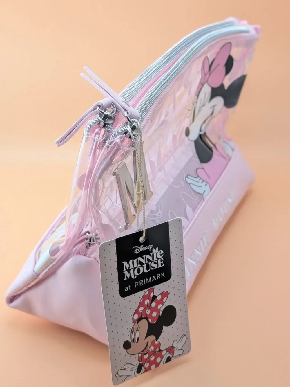Disney x Primark Minnie Mouse Fold‑Out Makeup Bag NWT
